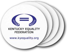 (image for) Kentucky Equality Federation Coasters (5 Pack)