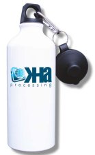 (image for) KHA Processing Water Bottle - White