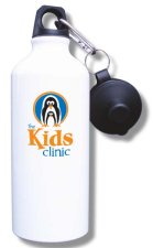 (image for) Kids Clinic, The Water Bottle - White