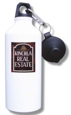(image for) Kinchla Real Estate Water Bottle - White