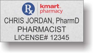 (image for) Kmart Pharmacy Silver Badge