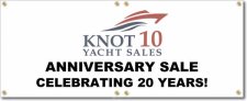(image for) Knot 10 Yacht Sales Banner Logo Center