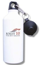 (image for) Knot 10 Yacht Sales Water Bottle - White