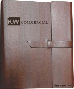 (image for) Keller Williams Commercial Brown Leather Padfolio