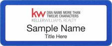 (image for) Keller Williams Realty Logo 4 Color Swap Badge Insert and Frame Package