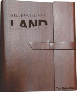 (image for) Keller Williams Land Brown Leather Padfolio