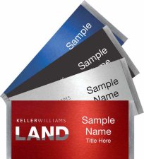 (image for) Large Meridian Name Badges