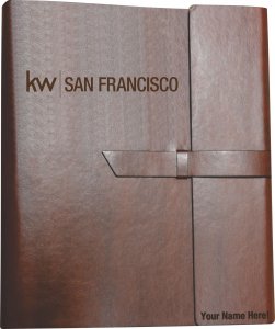 (image for) Keller Williams San Francisco Brown Leather Padfolio