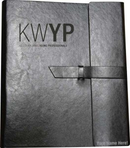 (image for) Keller Williams Young Professionals Black Leather Padfolio