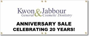 (image for) Kwon & Jabbour Dental Banner Logo Center