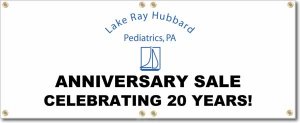 (image for) Lake Ray Hubbard Pediatrics Banner Logo Center