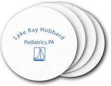 (image for) Lake Ray Hubbard Pediatrics Coasters (5 Pack)