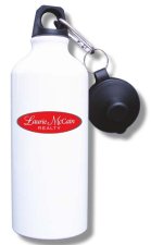 (image for) Laurie McCain Realty Water Bottle - White