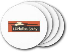 (image for) LDPhillips Realty Coasters (5 Pack)