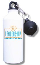 (image for) Leadership Manhattan Beach Water Bottle - White