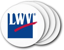 (image for) League of Women Voters of GA Coasters (5 Pack)