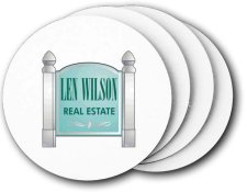 (image for) Len Wilson Real Estate LLC Coasters (5 Pack)