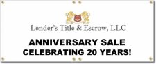 (image for) Lender's Title & Escrow Banner Logo Center