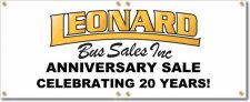 (image for) Leonard Bus Sales, Inc. Banner Logo Center