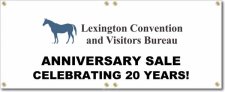 (image for) Lexington Convention and Visitors Bureau Banner Logo Center