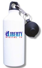 (image for) Liberty Digital TV Water Bottle - White