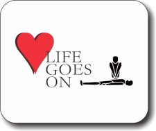 (image for) Life Goes On Mousepad