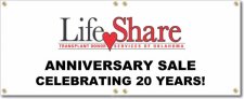 (image for) LifeShare Transplant Services Banner Logo Center