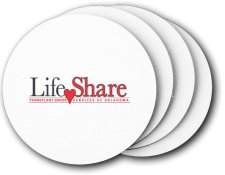 (image for) LifeShare Transplant Services Coasters (5 Pack)
