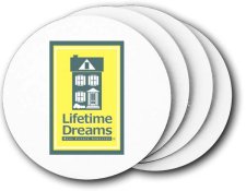 (image for) Lifetime Dreams Real Estate Services Coasters (5 Pack)