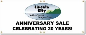 (image for) Lincoln City Vis. & Con. Bureau Banner Logo Center