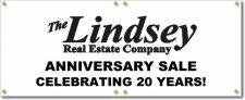 (image for) Lindsey Real Estate Company Banner Logo Center