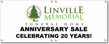 (image for) Linville Memorial Funeral Home Banner Logo Center