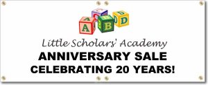 (image for) Little Scholar\'s Academy Banner Logo Center