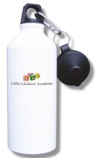 (image for) Little Scholar's Academy Water Bottle - White