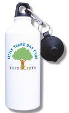 (image for) Little Years Day Care Water Bottle - White