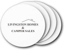 (image for) Livingston Homes, Inc. Coasters (5 Pack)