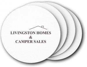 (image for) Livingston Homes, Inc. Coasters (5 Pack)