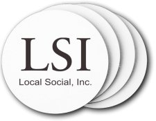 (image for) Local Social, Inc. Coasters (5 Pack)