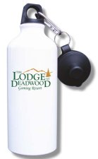 (image for) Lodge at Deadwood, The Water Bottle - White