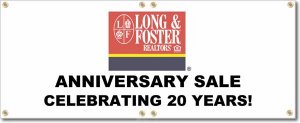 (image for) Long & Foster Realtors Banner Logo Center