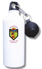 (image for) Los Altos Hills County Fire District Water Bottle - White