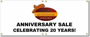 (image for) Los Arcos Mexican Grill Banner Logo Center