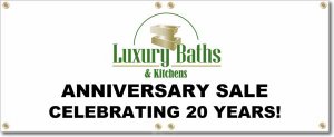 (image for) Luxury Baths and Kitchens Banner Logo Center