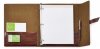 (image for) Luxury International Brown Leather Padfolio