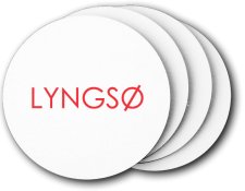 (image for) Lyngso Garden Material Coasters (5 Pack)