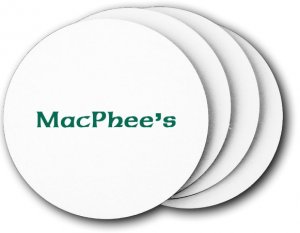 (image for) MacPhee\'s Restaurant & Pub Coasters (5 Pack)