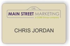 (image for) J. Goodman & Associates Main Street Marketing Ivory Badge
