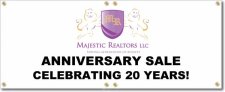 (image for) Majestic Realtors Banner Logo Center