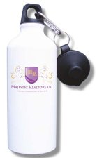 (image for) Majestic Realtors Water Bottle - White