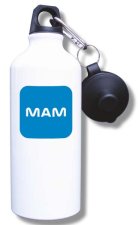(image for) MAM USA Water Bottle - White